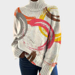 Coltrui met artistiek dessin