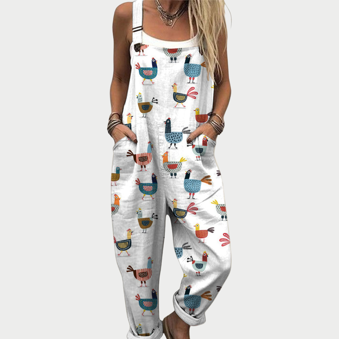 Jumpsuit met print