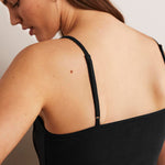 Plain Cami Top Black - detail