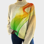 Coltrui met artistiek dessin