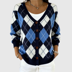 Knusse cardigan met knopen