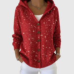 Knusse cardigan met kap