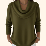 Draped coltrui groen