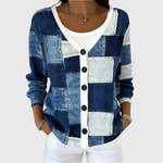 Knusse cardigan met knopen
