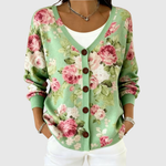 Knusse cardigan met knopen