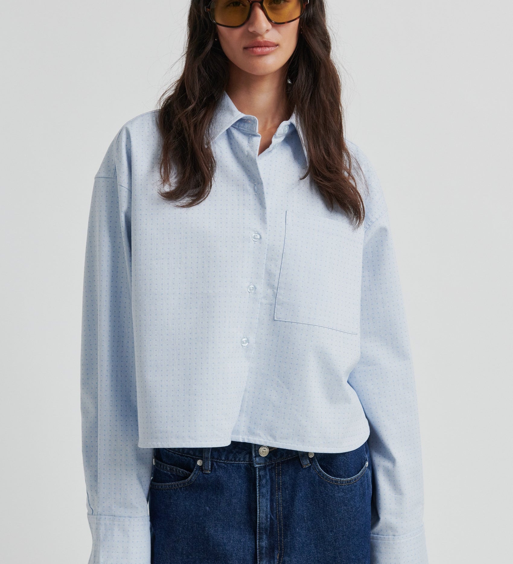 Joza cropped blouse