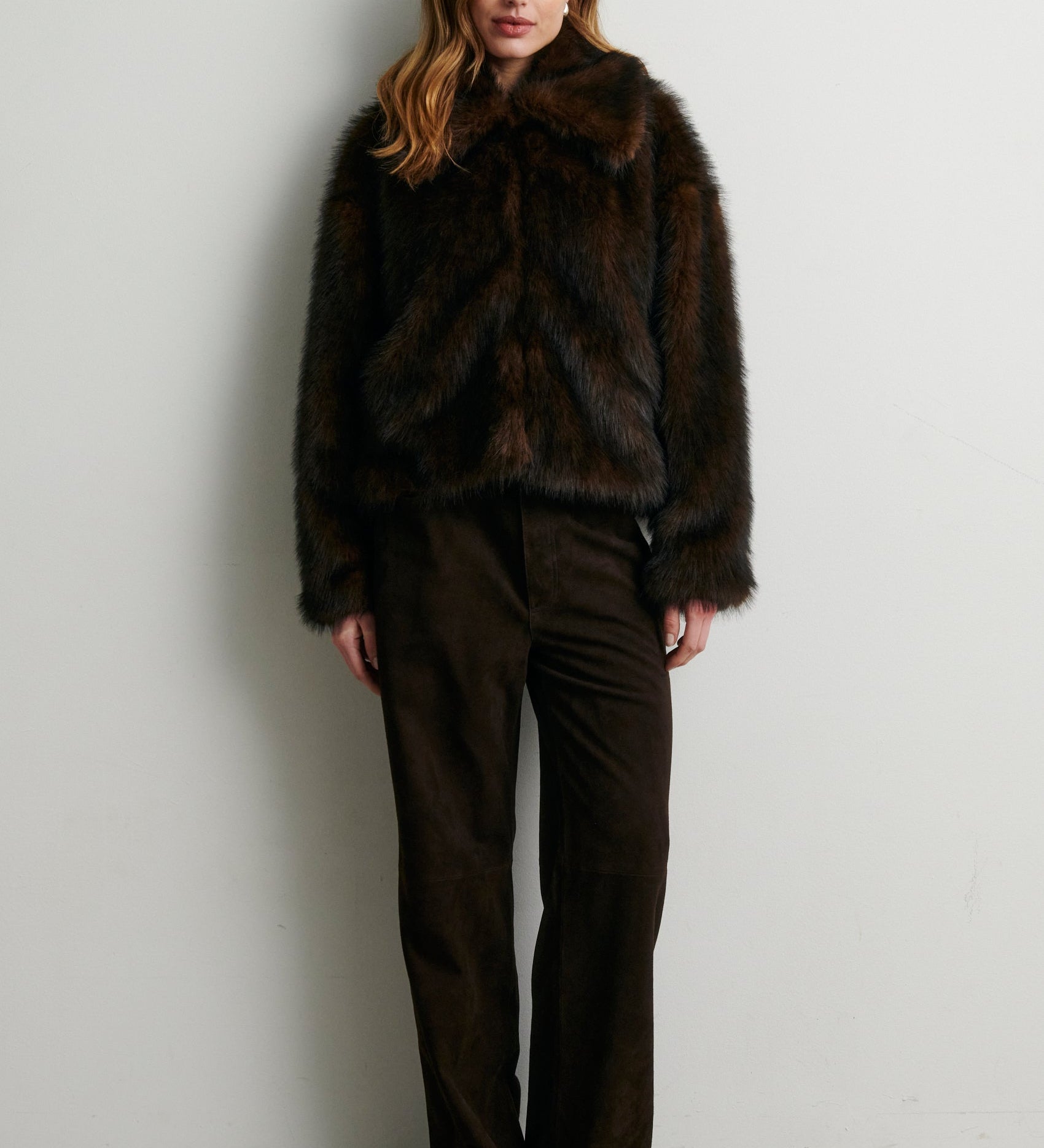 Zonie suede broek
