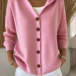 Cardigan met kap