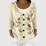 Knusse cardigan met knopen