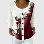 Knusse cardigan met knopen