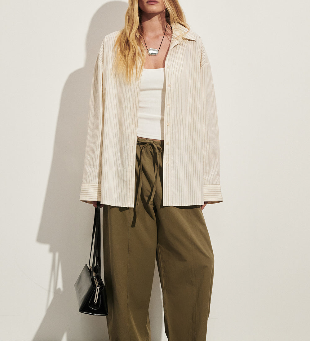 Scout barrel broek van katoen