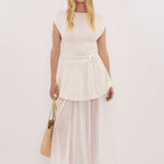 Mireya peplum top