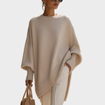 Oversized trui met vleermuismouwen