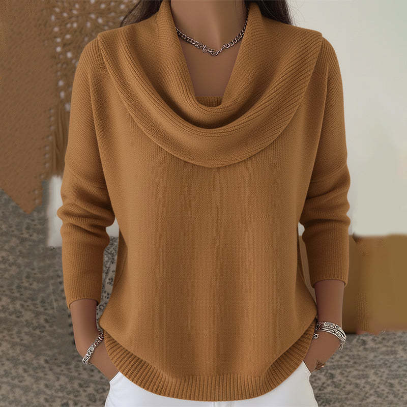 Draped coltrui bruin