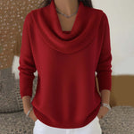 Draped coltrui rood