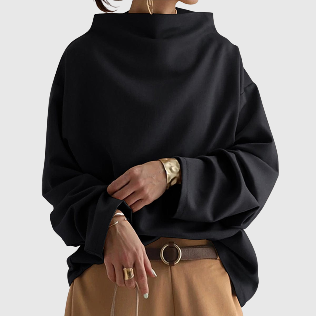 Casual halve coltop