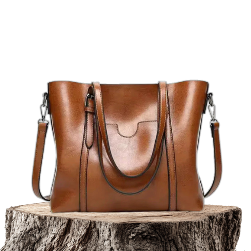 Luxe leren handtas