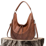 Casual leren handtas