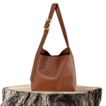 Elegante leren handtas