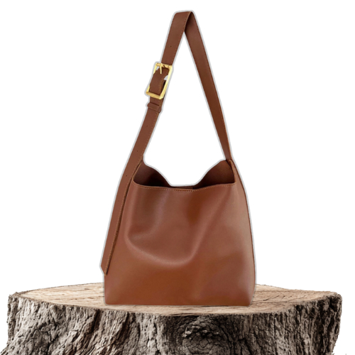 Elegante leren handtas