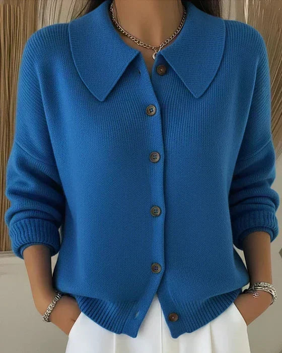 Cardigan met kraag