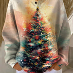 Knusse kerstboomtrui